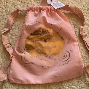 Disney Bibbidi Bobbidi Boutique Drawstring Backpack - NWT